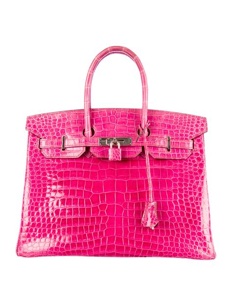 crocodile hermes birkin bag